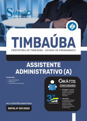 Apostila Prefeitura de Timbaúba - PE - Assistente Administrativo (a) - Imagem 3