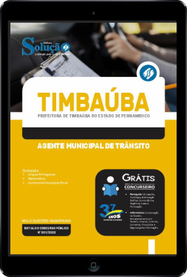 Apostila Prefeitura de Timbaúba - PE em PDF - Agente Municipal de Trânsito - Imagem 1