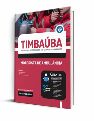 Apostila Prefeitura de Timbaúba - PE - Motorista de Ambulância - Imagem 2