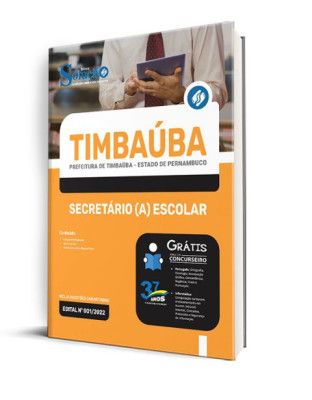 Apostila Prefeitura de Timbaúba - PE - Secretário(a) Escolar - Imagem 2