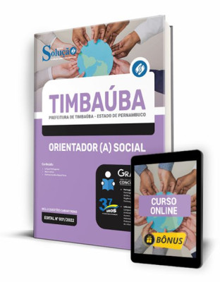 Apostila Prefeitura de Timbaúba - PE - Orientador(a) Social - Imagem 1