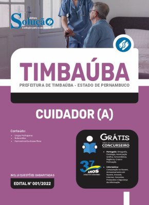 Apostila Prefeitura de Timbaúba - PE - Cuidador(a) - Imagem 3