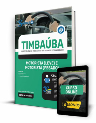 Apostila Prefeitura de Timbaúba - PE - Motorista (Leve) e Motorista (Pesado) - Imagem 1