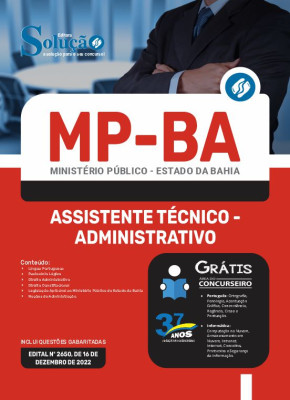 Apostila MP-BA - Assistente Técnico - Administrativo - Imagem 3