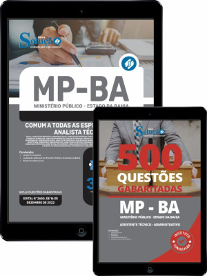 Combo Digital MP-BA - Comum a Todas as Especialidades de Analista Técnico - Imagem 1