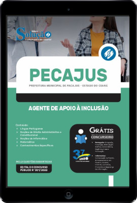 Apostila Prefeitura de Pacajus - CE em PDF - Agente de Apoio à Inclusão - Imagem 1