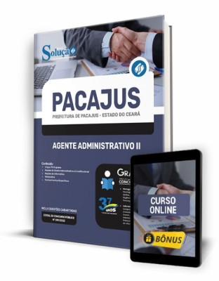 Apostila Prefeitura de Pacajus - CE - Agente Administrativo II - Imagem 1