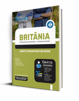 Apostila Prefeitura de Britânia - GO - Agente Comunitário de Saúde - Imagem 2