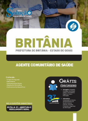 Apostila Prefeitura de Britânia - GO - Agente Comunitário de Saúde - Imagem 3