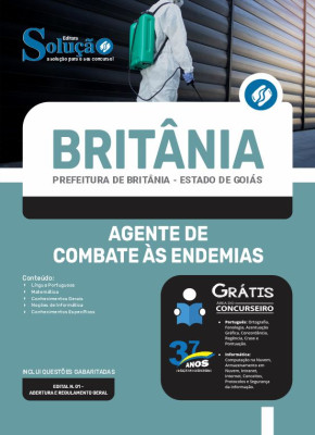 Apostila Prefeitura de Britânia - GO - Agente De Combate às Endemias - Imagem 3