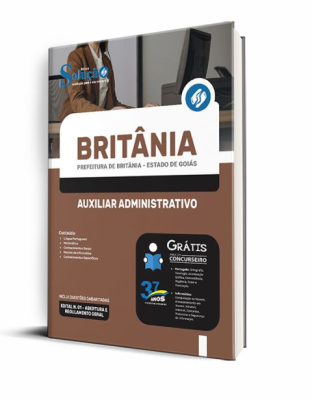 Apostila Prefeitura de Britânia - GO - Auxiliar Administrativo - Imagem 2