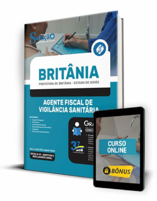 Apostila Prefeitura de Britânia - GO - Agente Fiscal de Vigilância Sanitária - Imagem 1