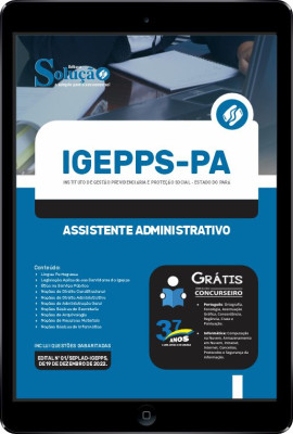 Apostila IGEPPS-PA - em PDF Assistente Administrativo  - Imagem 1