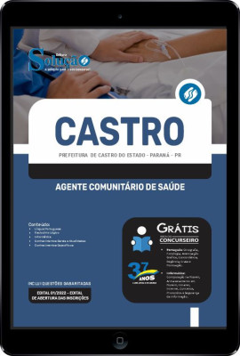 Apostila Prefeitura de Castro - PR em PDF - Agente Comunitário de Saúde - Imagem 1