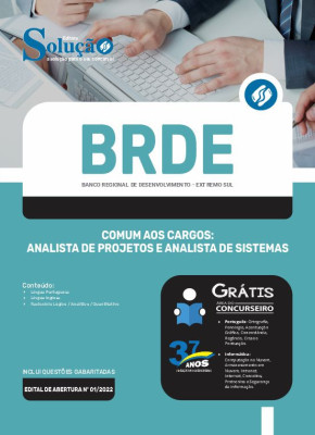 Apostila BRDE-RS - Comum aos Cargos de Ensino Superior: Analista de Projetos e Analista de Sistemas - Imagem 3