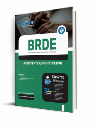 Apostila BRDE 2023 - Assistente Administrativo