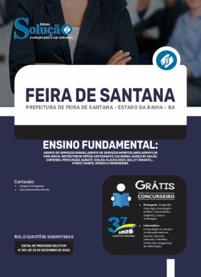 Apostila Prefeitura Feira de Santana - BA - Ensino Fundamental - Imagem 3