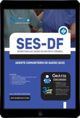 Apostila SES-DF em PDF - Agente Comunitário de Saúde (ACS) - Imagem 1