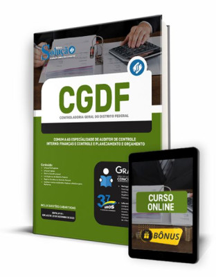 Apostila CGDF - Comum as Especialidades de Auditor de Controle Interno: Finanças e Controle e Planejamento e Orçamento