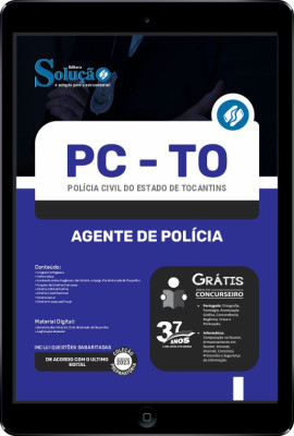 Apostila PC-TO em PDF - Agente de Polícia - Imagem 1