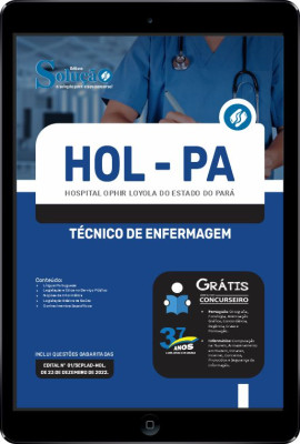 Apostila HOL-PA em PDF - Técnico de Enfermagem - Imagem 1