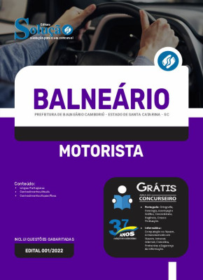 Apostila Prefeitura de Balneário Camboriú - SC - Motorista - Imagem 3