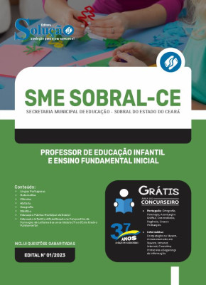 Apostila SME Sobral-CE - Professor de Educação Infantil e Ensino Fundamental Inicial - Imagem 3