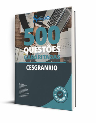 Caderno de Questões Cesgranrio - 500 Questões Gabaritadas - Imagem 1