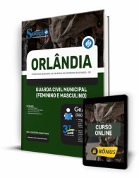 Capa Apostila Prefeitura de Orlândia - SP - Guarda Civil Municipal (Feminino e Masculino)