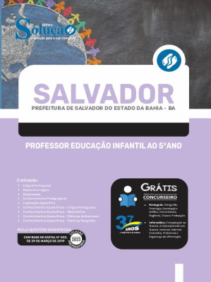 Apostila Prefeitura de Salvador - BA - Professor Educação Infantil ao 5ºano - Imagem 3