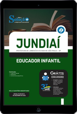 Apostila Prefeitura de Jundiaí - SP em PDF - Educador Infantil - Imagem 1