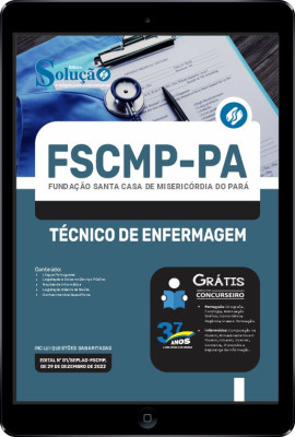 Apostila FSCMP-PA em PDF - Técnico de Enfermagem - Imagem 1