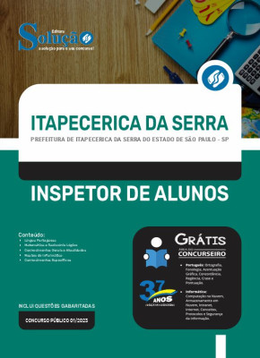 Apostila Prefeitura de Itapecerica da Serra - SP - Inspetor de Alunos - Imagem 3