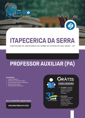 Apostila Prefeitura de Itapecerica da Serra - SP - Professor Auxiliar (PA) - Imagem 3