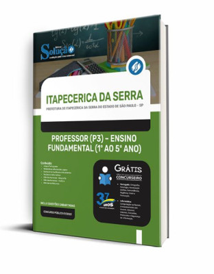 Apostila Prefeitura de Itapecerica da Serra - SP - Professor (P3) - Ensino Fundamental (1º ao 5º ano) - Imagem 2