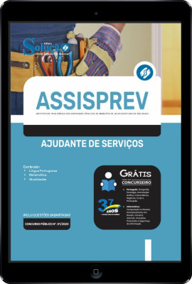 Apostila AssisPrev-SP em PDF - Ajudante de Serviços - Imagem 1