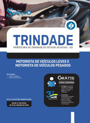 Apostila Prefeitura de Trindade - GO - Motorista de Veículos Leves e Motorista de Veículos Pesados - Imagem 3