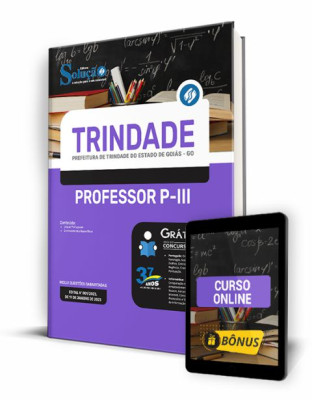 Apostila Prefeitura de Trindade - GO - Professor P-III - Imagem 1