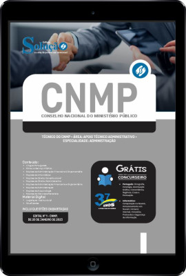 Apostila CNMP em PDF - Técnico do CNMP - Área: Apoio Técnico Administrativo - Especialidade: Administração - Imagem 1