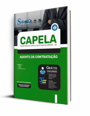 Apostila Prefeitura de Capela - SE - Agente de Contratação - Imagem 2