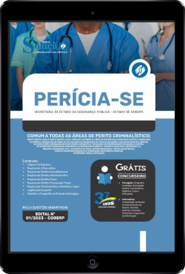 Apostila SSP-SE em PDF - Comum a Todas as Áreas de Perito Criminalístico, Perito Médico-Legal e Perito Odonto-Legal - Imagem 1