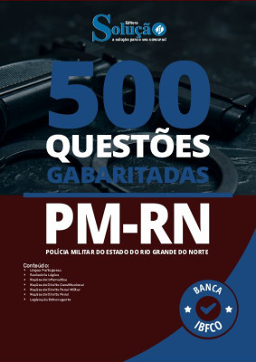 Caderno de Questões PM-RN - 500 Questões Gabaritadas - Imagem 2