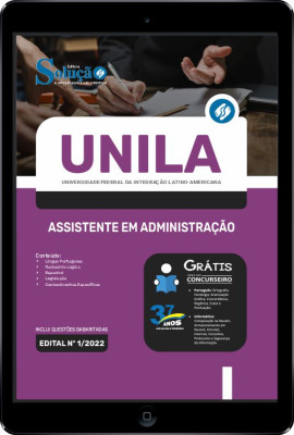 Apostila UNILA em PDF - Assistente em Administração - Imagem 1