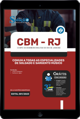 Apostila CBM-RJ em PDF - Comum a Todas as Especialidades de Soldado e Sargento Músico - Imagem 1