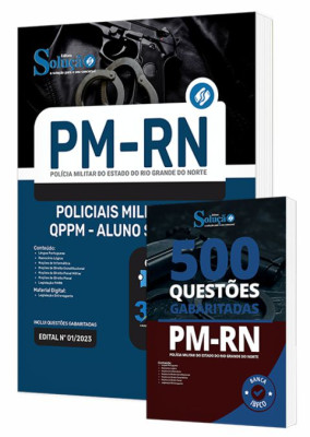 Combo Impresso PM-RN - Aluno Soldado - Imagem 1