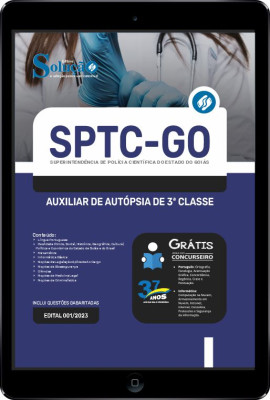 Apostila SPTC-GO em PDF - Auxiliar de Autópsia de 3ª Classe - Imagem 1