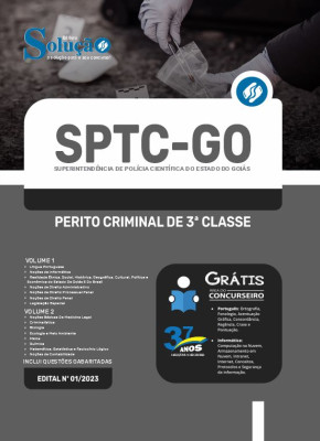 Apostila SPTC-GO - Perito Criminal de 3ª Classe - Imagem 3