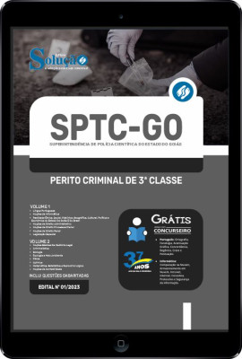 Apostila SPTC-GO em PDF - Perito Criminal de 3ª Classe - Imagem 1