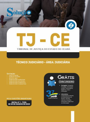 Apostila TJ-CE - Técnico Judiciário - Área: Judiciária - Imagem 3