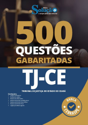 Caderno de Questões TJ-CE - 500 Questões Gabaritadas - Imagem 2